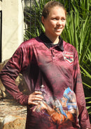 Cowgirl QLD Fishing Shirt - Quick Dry & UV Rated