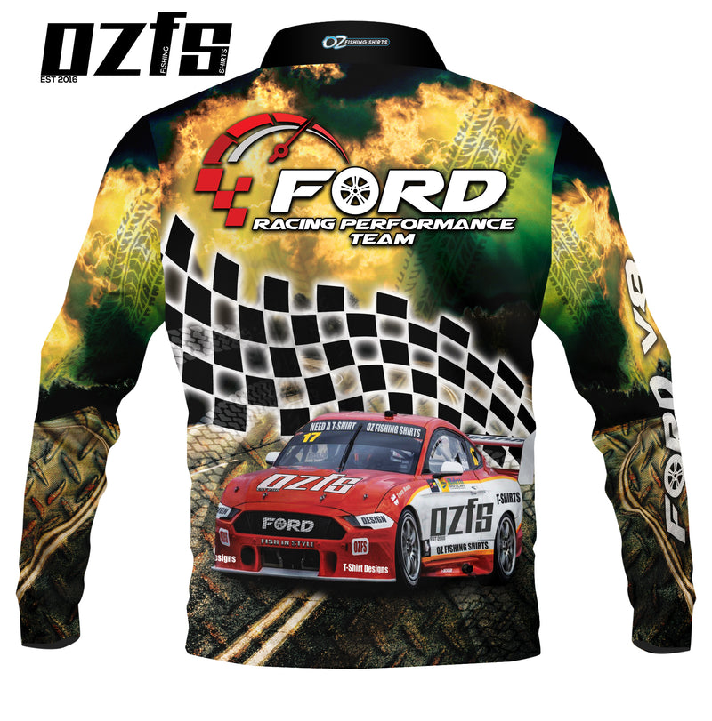 Ford Racing Team Fishing Shirt - Quick Dry & UV Rated