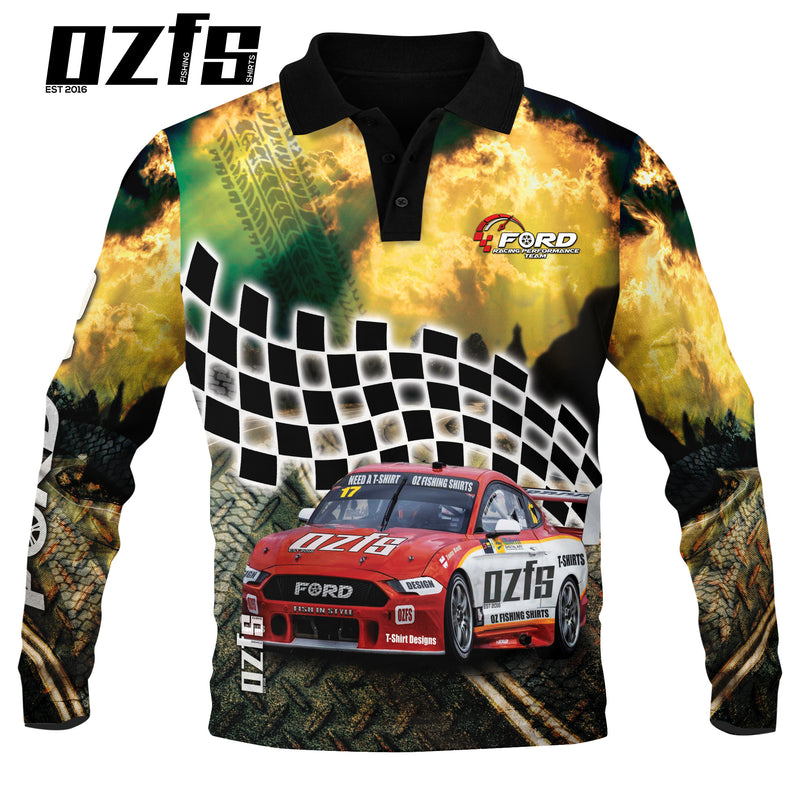 Ford Racing Team Fishing Shirt - Quick Dry & UV Rated