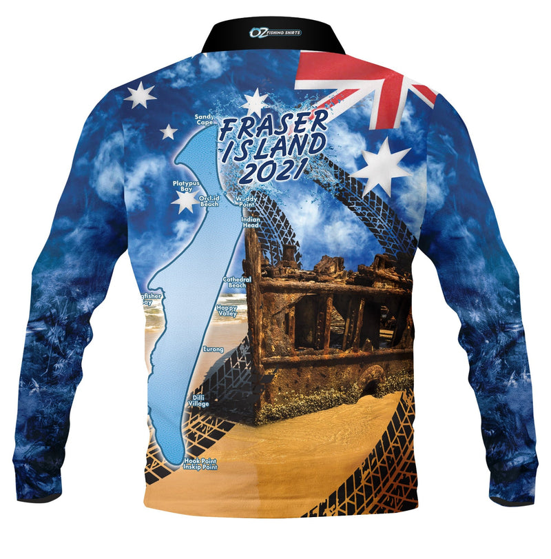 Aussie Fraser 2021 Fishing Shirt - Quick Dry & UV Rated
