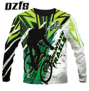 Mountain Bike Round Neck Fishing Shirt - Quick Dry & UV Rated