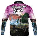 Mangrove Buck Pink Fishing Shirt - Quick Dry & UV Rated