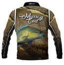 Murray Cod Brown Fishing Shirt - Quick Dry & UV Rated