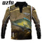 Murray Cod Brown Fishing Shirt - Quick Dry & UV Rated