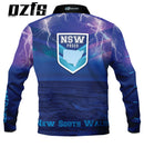 Kids NSW Proud Fishing Shirt - Quick Dry & UV Rated