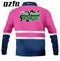 Kids Little Aussie Tradie Pink Fishing Shirt - Quick Dry & UV Rated
